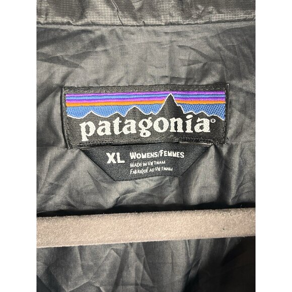 PATAGONIA Women's Black Quilted Full Zip Puffer Jacket XL - Picture 2 of 5
